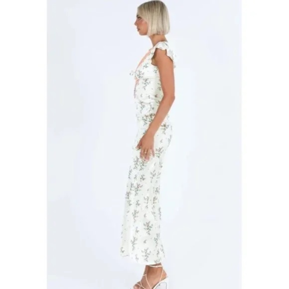COPY - NEW Princess Polly Satiny Floral Maxi Dress - Picture 2 of 10